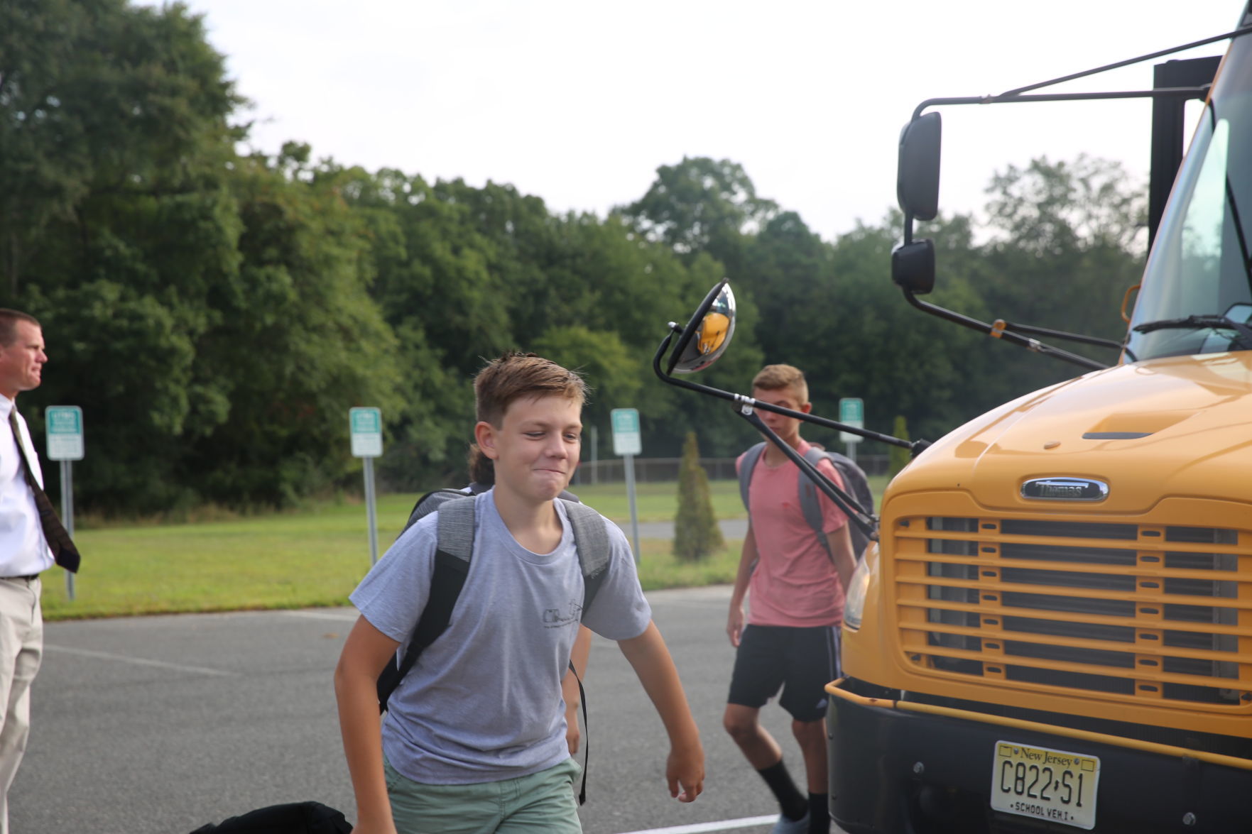 First Day at Upper Township Middle School